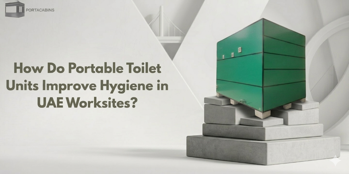 How Do Portable Toilet Units Improve Hygiene in UAE Worksites?